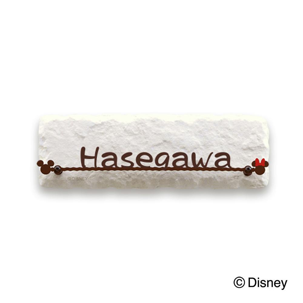 ディズニー表札 ミッキー＆ミニー DCミニエラ DC-MNBR-22【別送品】