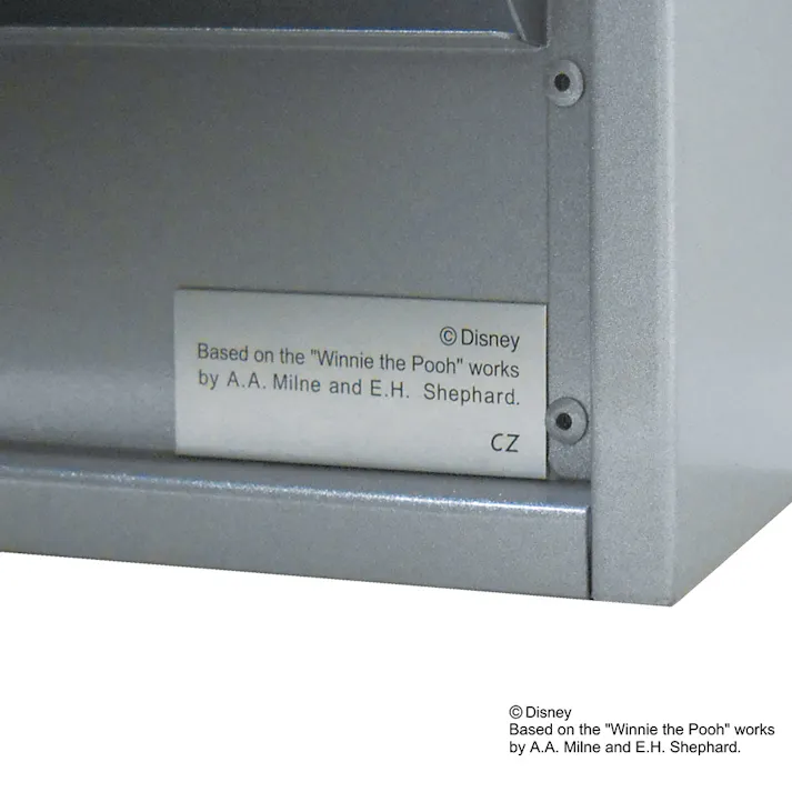 カインズ オリジナル ディズニーポスト くまのプーさん DC-LPC-31 郵便ポスト 幅41.2cm 高さ40cm 奥行11.3cm【別送品】