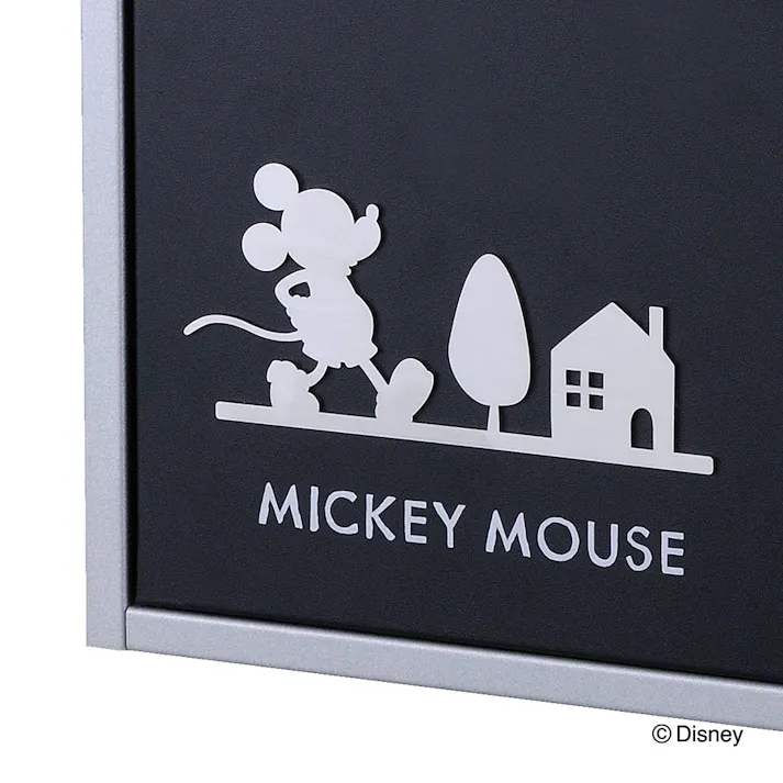 カインズ オリジナル ディズニーポスト ミッキーマウス DC-LPE-12 郵便ポスト 幅41.2cm 高さ40cm 奥行11.3cm【別送品】