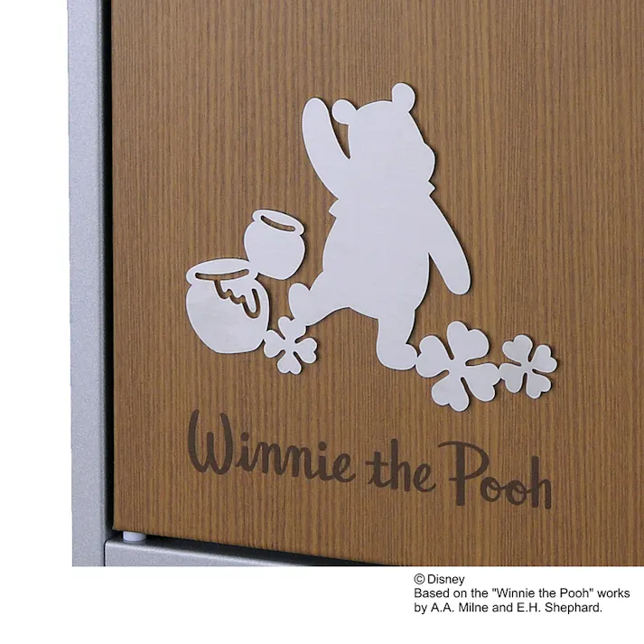 カインズ オリジナル ディズニーポスト くまのプーさん DC-LPE-32 郵便ポスト 幅41.2cm 高さ40cm 奥行11.3cm【別送品】