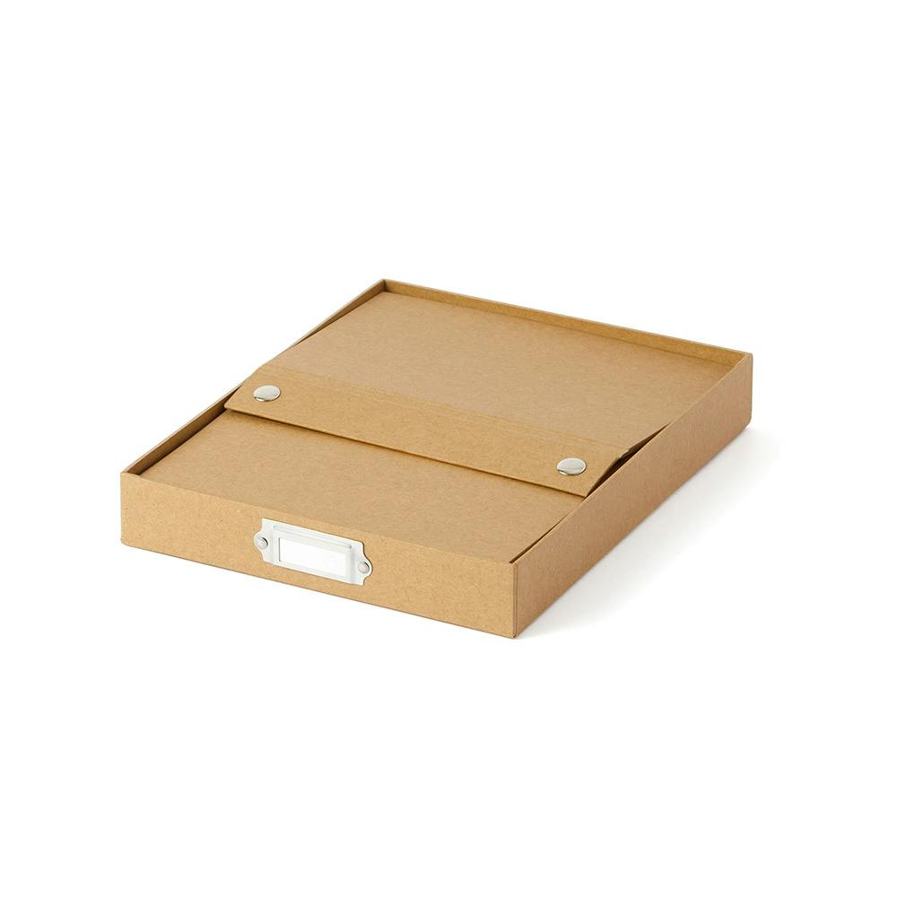 フタ付き収納BOX 深型(小) ナチュラル | 卓上収納・ファイルケース | ホームセンター通販【カインズ】