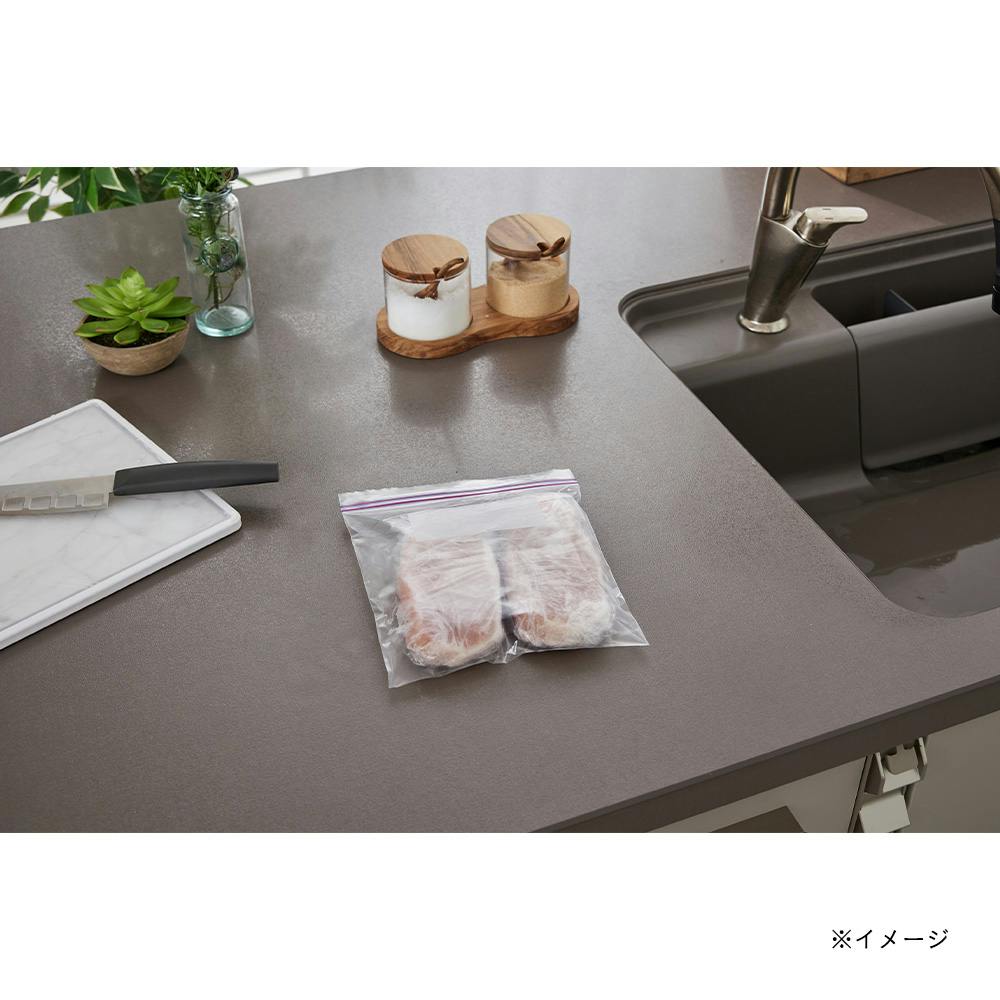 AER ブラック ダブルジッパーバッグ AER ブラック ダブルジッパーバッグ