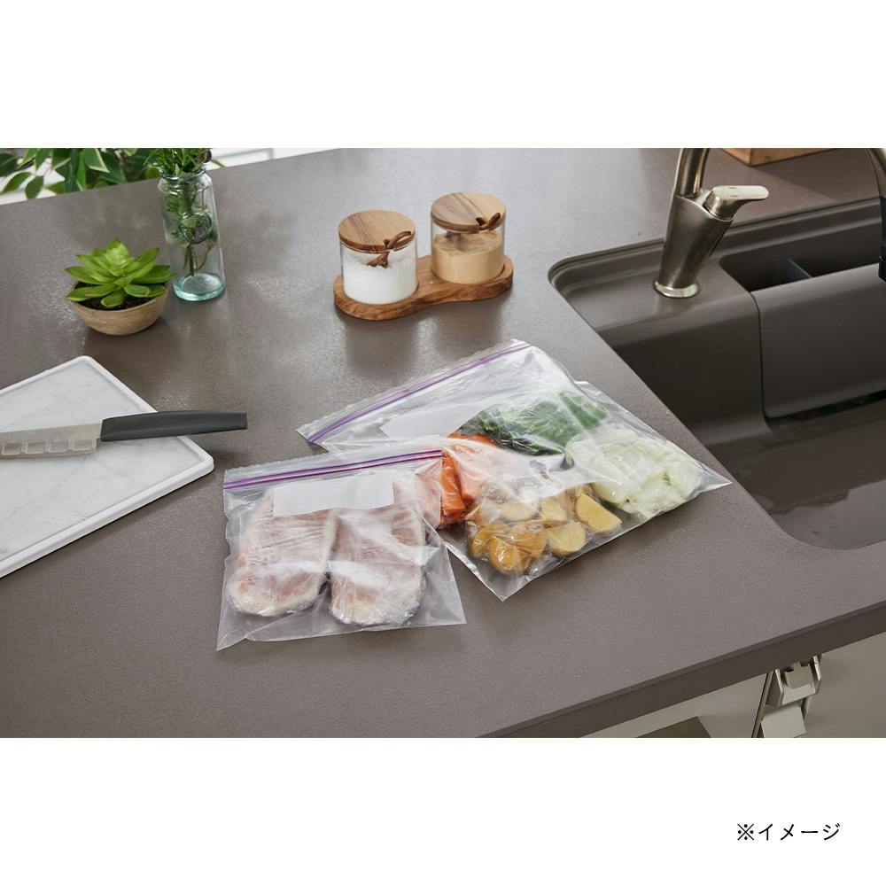 ダブルジッパーバッグ L 36枚入 | 食品用ラップ・アルミホイル