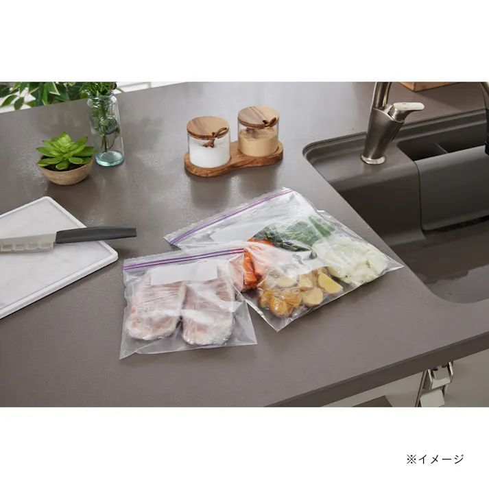 ダブルジッパーバッグ L 36枚入