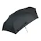 折りたたみ傘フラット 55cm ブラック BK-6