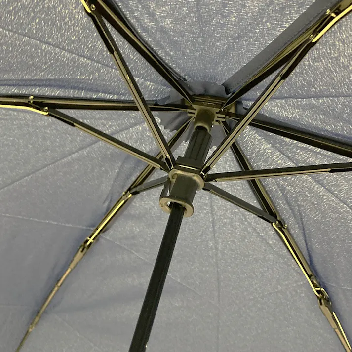 折りたたみ傘フラット 55cm ネイビー NV-6