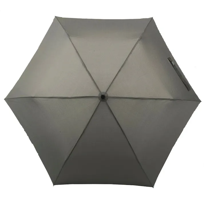 折りたたみ傘 60cm グレー GY-6