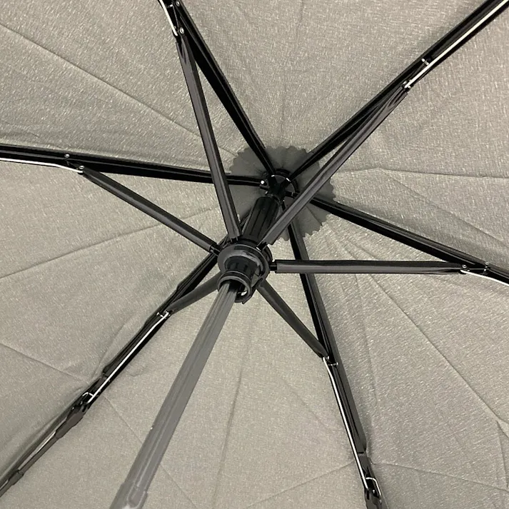 折りたたみ傘 60cm グレー GY-6