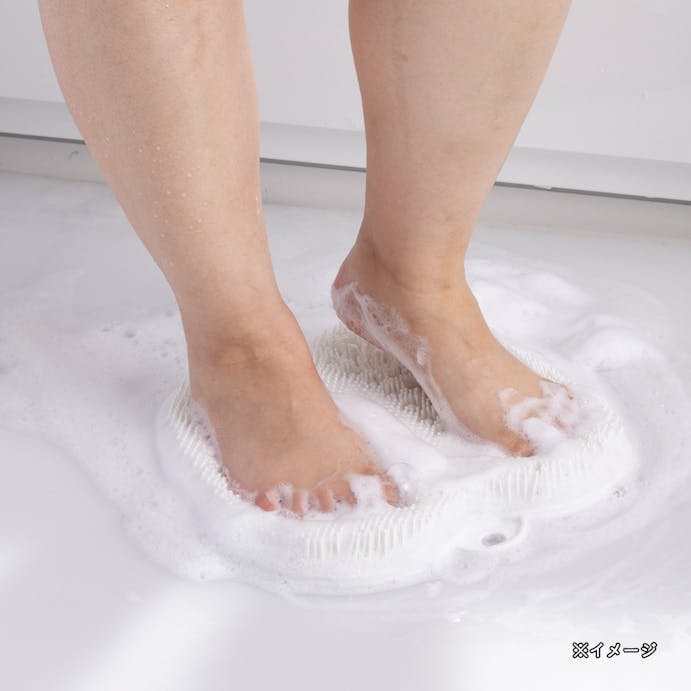 足洗いマット ホワイト