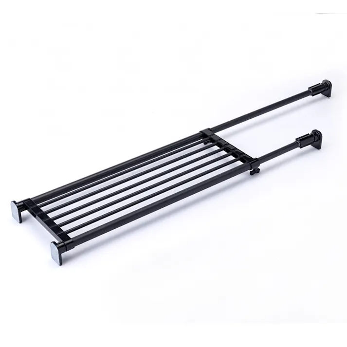 強力突っ張り棚 マットブラック CHTAI-1B