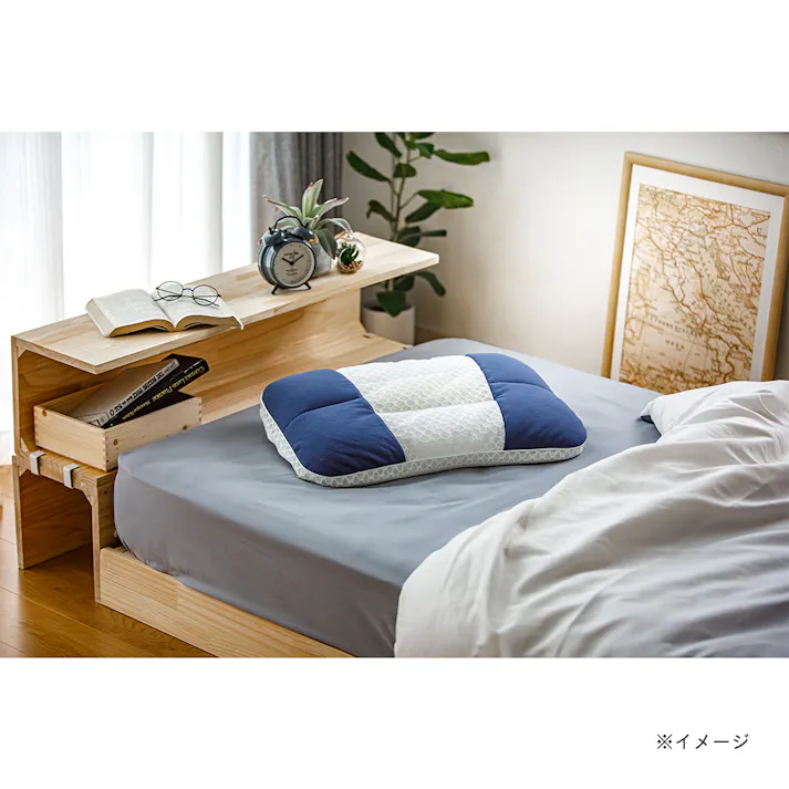 自分好みに高さ調整が出来るまくら かため 40×60cm