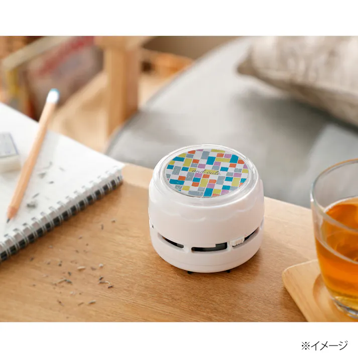 カインズ 電池式卓上クリーナー 筒型 ホワイト