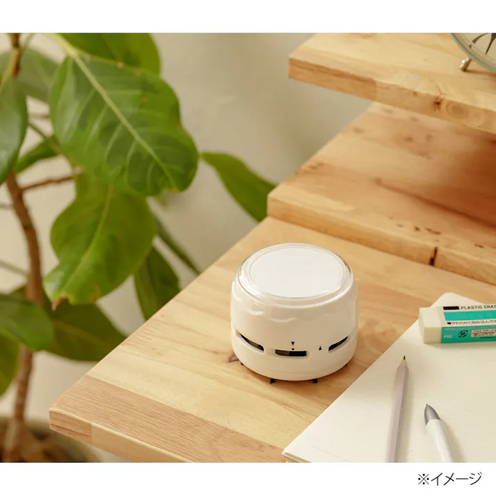 カインズ 電池式卓上クリーナー 筒型 ホワイト