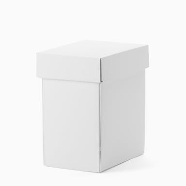 ダンボールボックス ホワイト 21×25×33cm