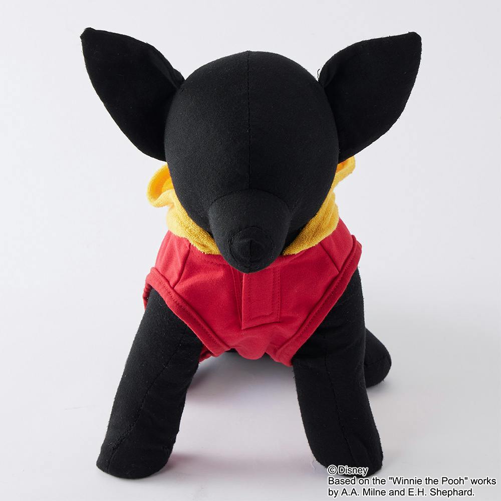 パーカーくまのプーさん MDサイズ ペット服(犬の服)(販売終了 パーカーくまのプーさん MDサイズ ペット服(犬の服)(販売終了