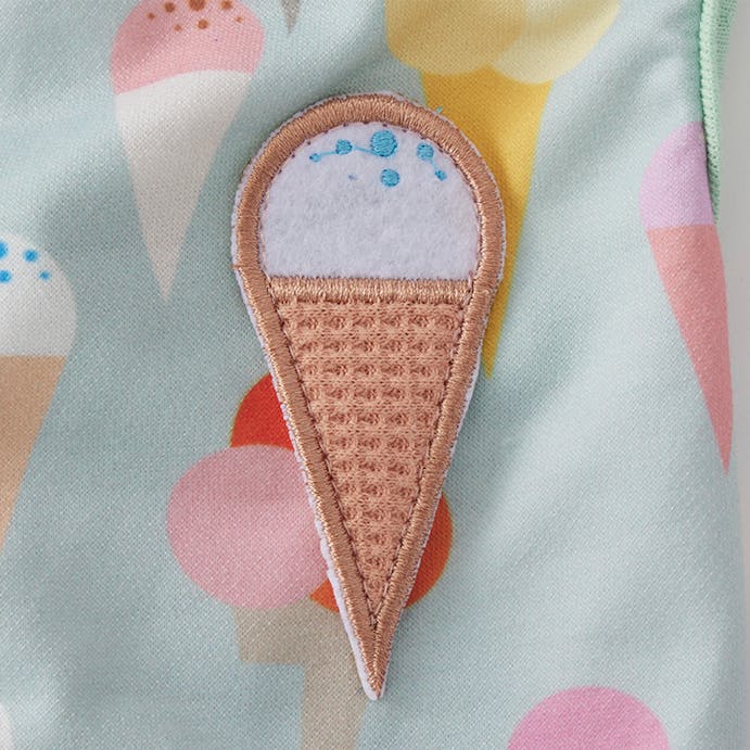 アイスクリームカットソー ブルーSサイズ ペット服(犬の服)(販売終了)