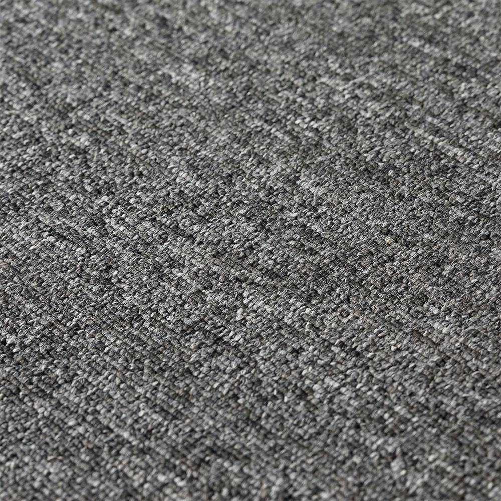 ＆Pet 洗える吸着タイルカーペット グレー 40×40cm | ラグ