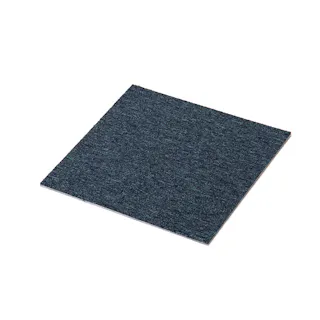 &Pet 洗える吸着タイルカーペット ネイビー 40×40cm