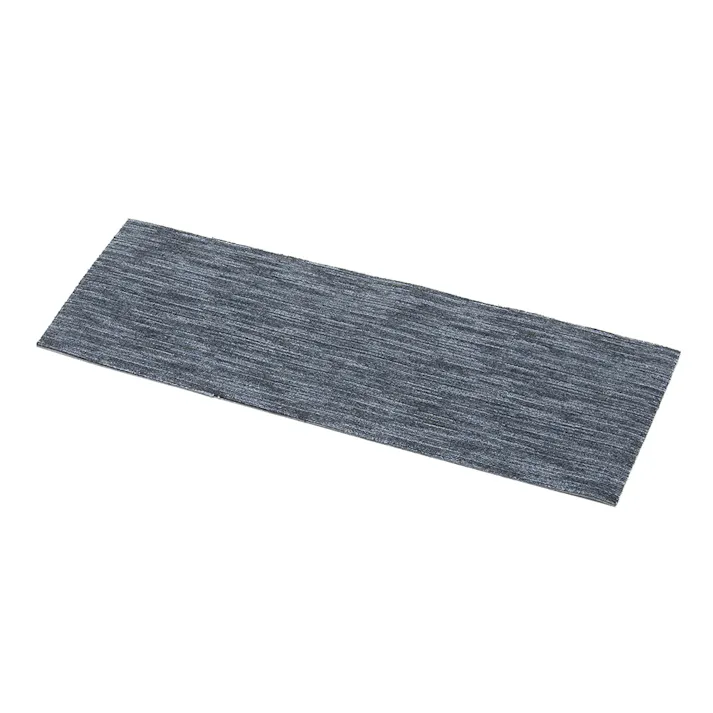 全面吸着 洗えるキッチンマット ネイビーグレー 45×120cm