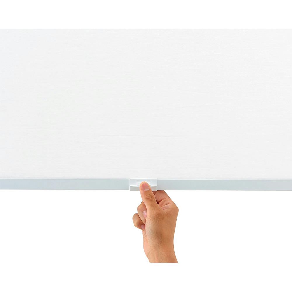 スリムロールスクリーン ホワイト 60×220cm | カーテン