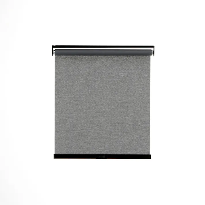 スリムロールスクリーン ブラック 45×220cm