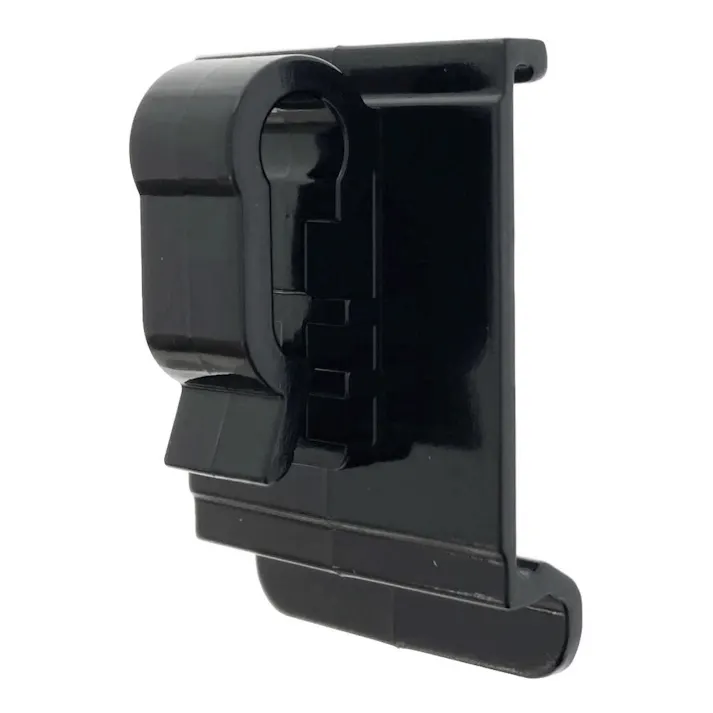 スリムロールスクリーン専用 スチールラック用パーツ ブラック 2個入