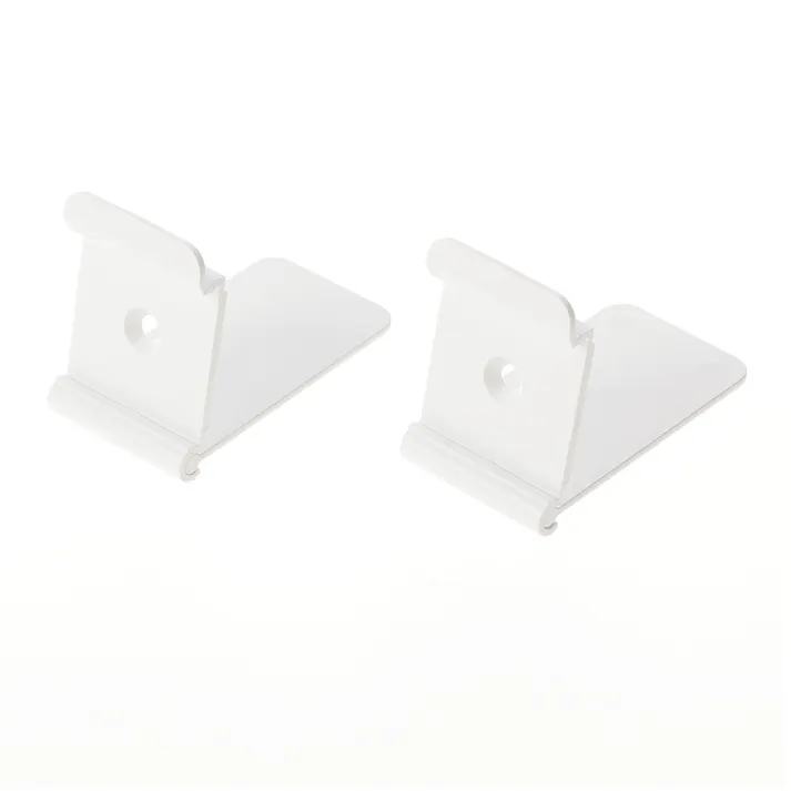 スリムロールスクリーン専用 収納BOX用パーツ ホワイト 2個入