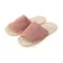 ふんわりコットンフラットスリッパ ピンク 24~26cm