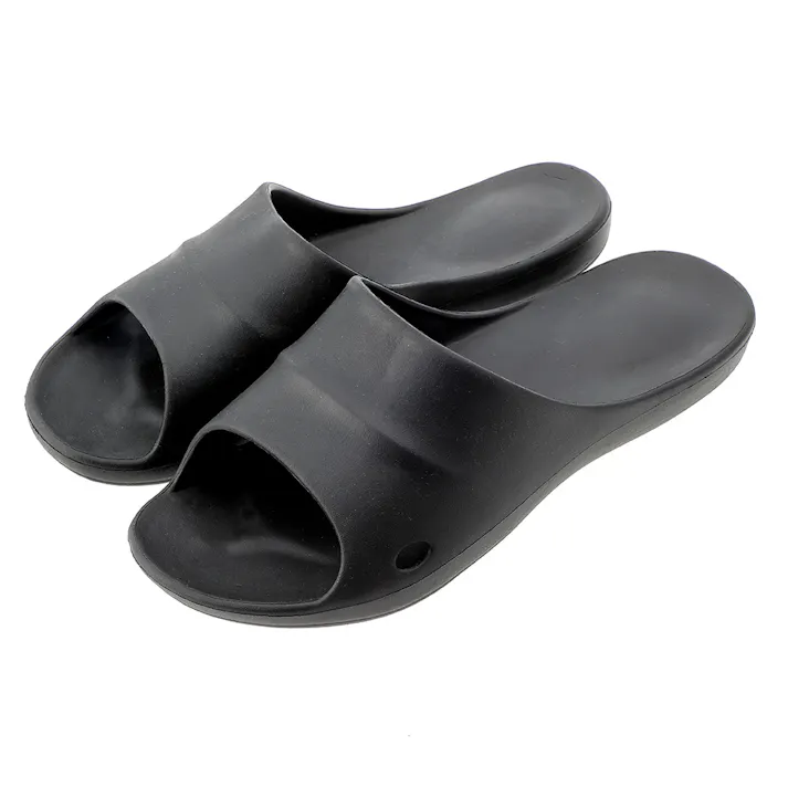 ポイントクッションサンダル ブラック 28cm