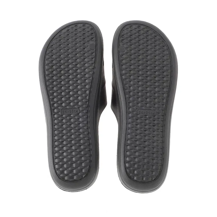 ポイントクッションサンダル ブラック 25cm