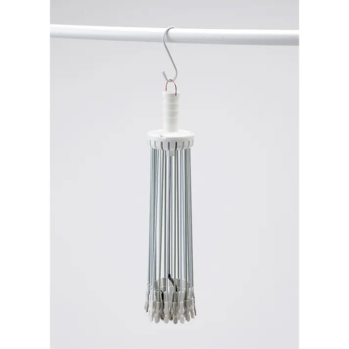 スチールフックパラソルハンガー アーム20本