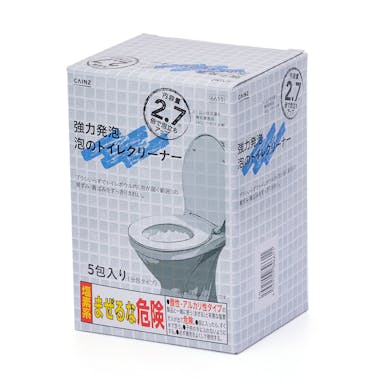 CAINZ 強力発泡 泡のトイレクリーナー 110g×5包