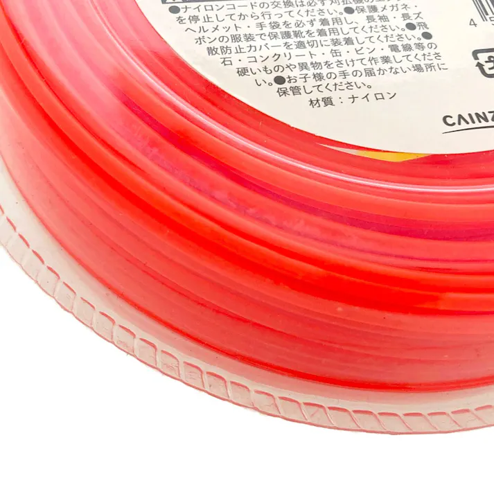 カインズ ナイロンコード 丸 オレンジ 2.4mm×50m