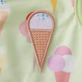 アイスクリームカットソー グリーンSサイズ ペット服(犬の服)(販売終了)