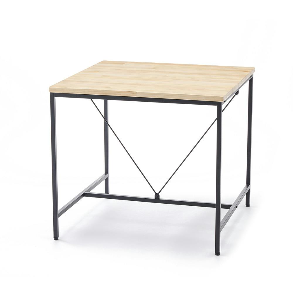 ダイニングテーブル M-tetory ブラック 80×80×72cm | テーブル・机