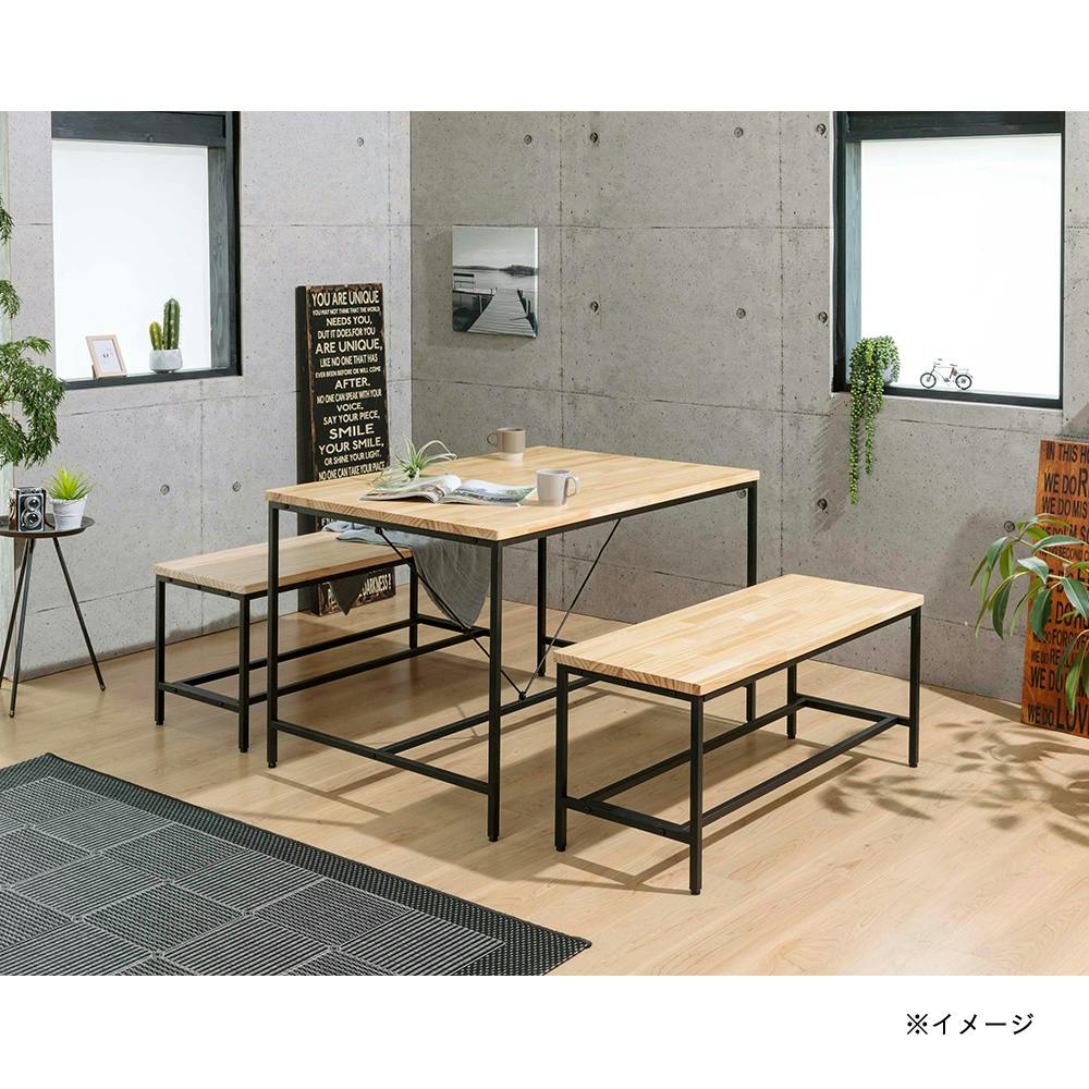 ダイニングテーブル M-tetory ブラック 115×80×72cm | テーブル・机