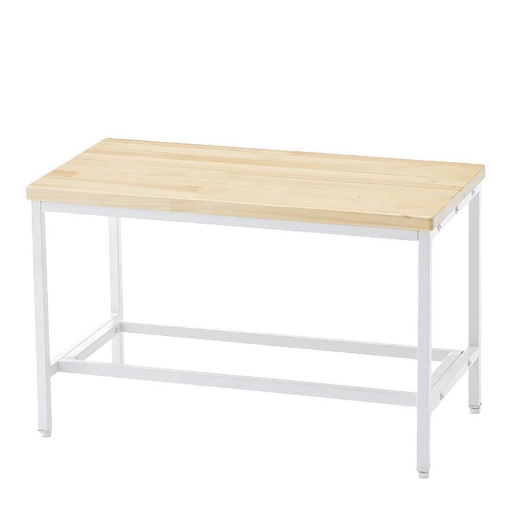 ダイニングベンチ M-tetory ホワイト 72×40×45cm | チェア・椅子