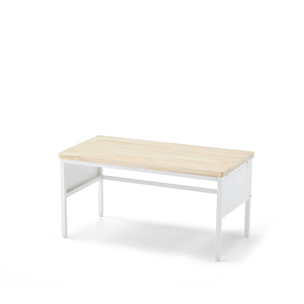 センターテーブル M-tetory ホワイト 80×40×40cm | テーブル・机 