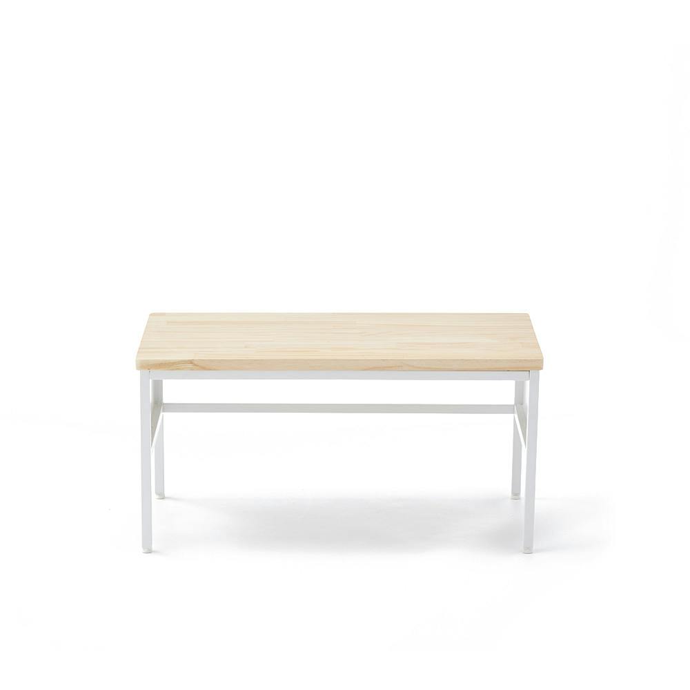 センターテーブル M-tetory ホワイト 80×40×40cm | テーブル・机 