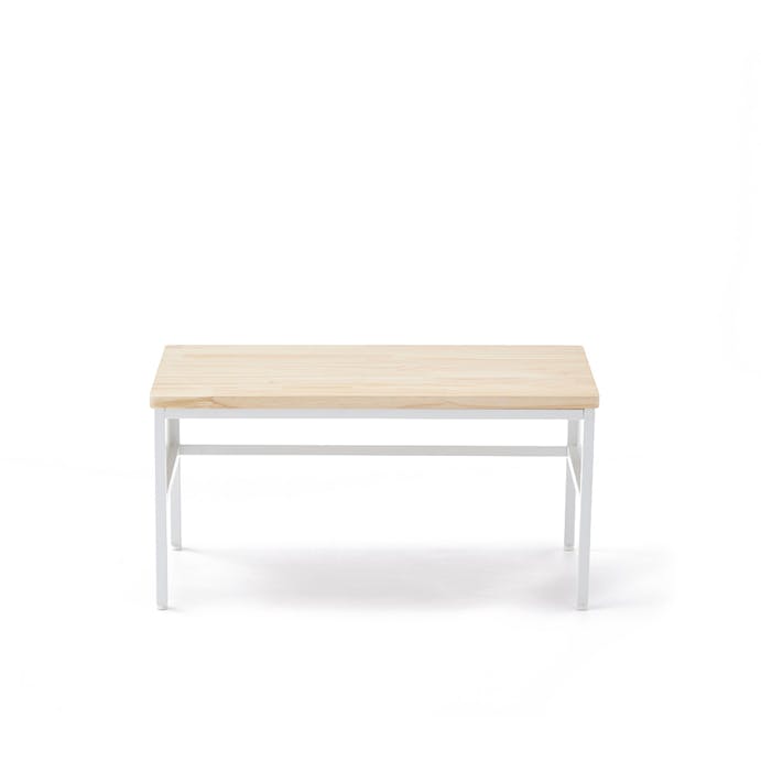 センターテーブル M-tetory ホワイト 80×40×40cm
