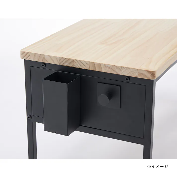 センターテーブル M-tetory ブラック 80×40×40cm