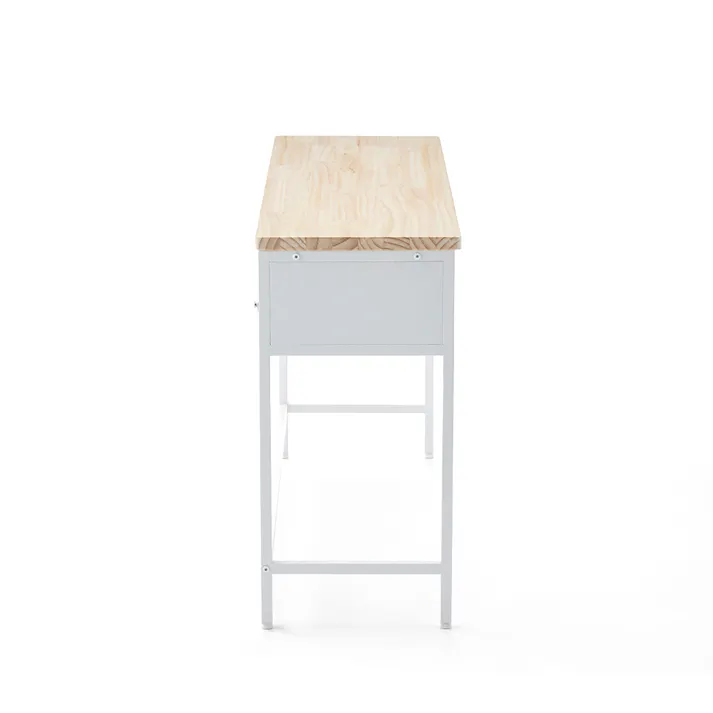 ワークテーブル M-tetory ホワイト 115×36×72cm