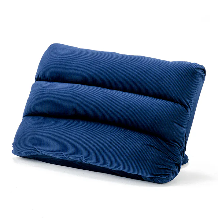 枕にもなる背もたれイス Lepoco ネイビー(販売終了)