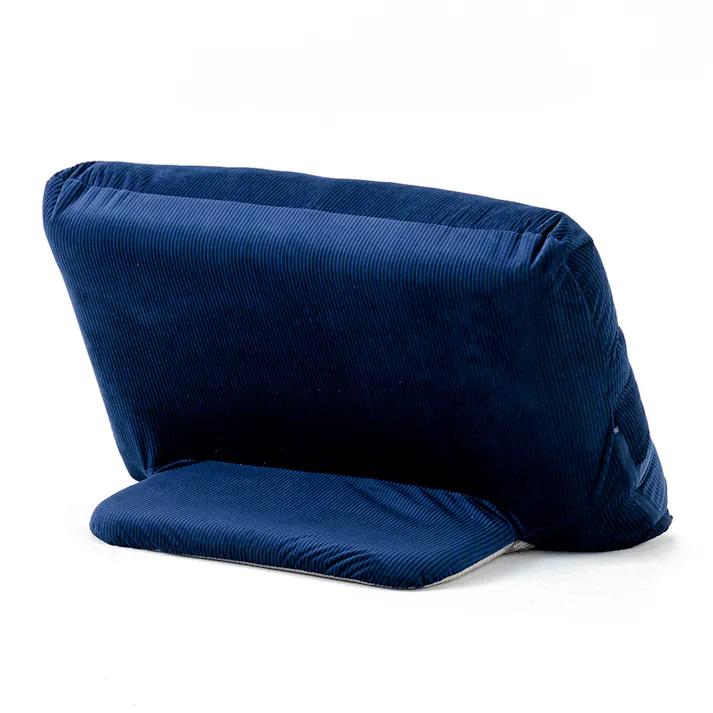 枕にもなる背もたれイス Lepoco ネイビー(販売終了)