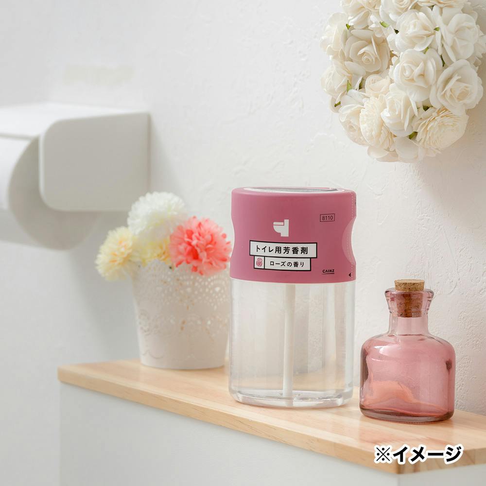 カインズ トイレ用芳香剤 ローズの香り 400ml | 芳香・消臭剤・防虫