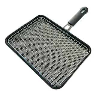 IH対応 持ち手付き角型焼器 38cm×31cm