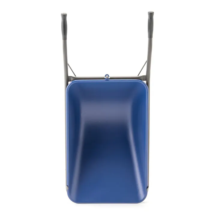 カインズ 重心が変えられる深型一輪車 ノーパンク ブルー CKI-02