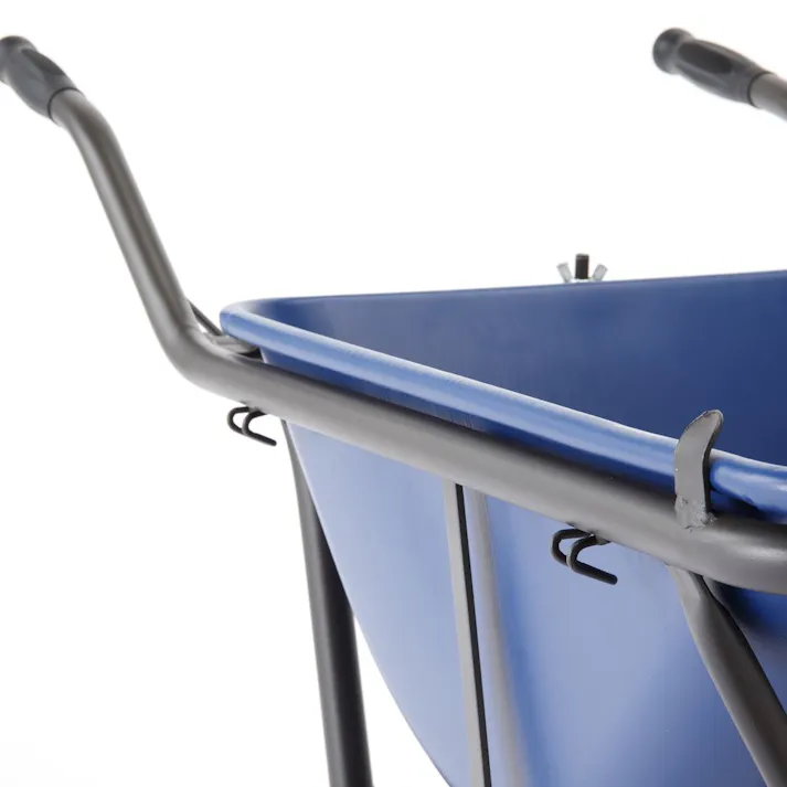 カインズ 重心が変えられる深型一輪車 ノーパンク ブルー CKI-02