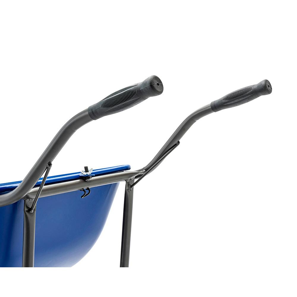 カインズ 重心が変えられる深型一輪車用バケット ブルー | 運搬 通販