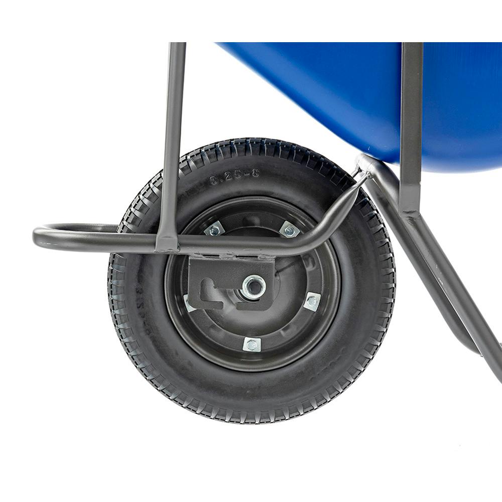 カインズ 重心が変えられる深型一輪車用バケット ブルー | 運搬 通販